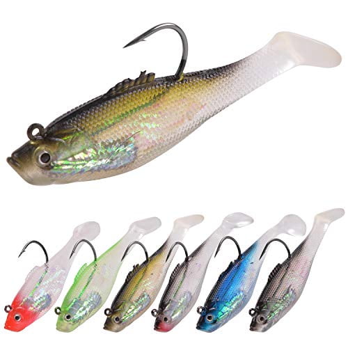 Hot 6pcs Luminous Jig Fishing Lure Soft Worm Silicone Bait Fishing Tackle Gear Hot 6pcs Luminous Jig Fishing Lure Soft Worm Silicone Bait Fishing Tackle Gear